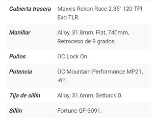 Bicicleta orbea oiz h30