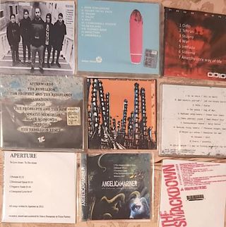 10 CD Hard Core Metal Grind Scream Serie Limitata