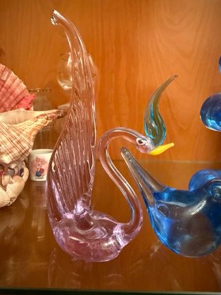 Figuras decorativas cristal Mickey y animales