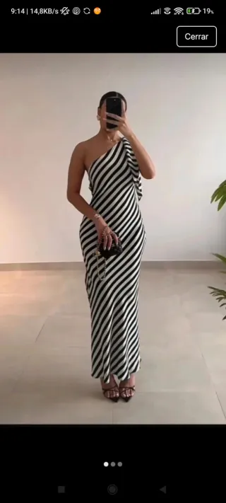 Vestido largo Mango Talla L nuevo con etiquetas