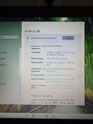 Portatile Asus i3 funzionante