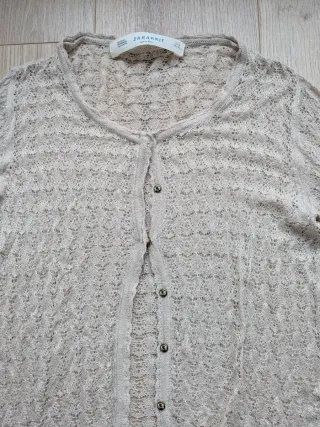 Chaqueta de punto ligero, de Zara, talla M