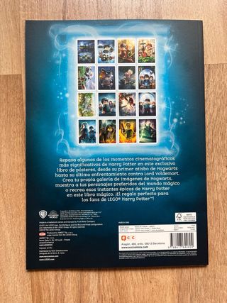Libro de Posters Lego Harry Potter 16 Posters