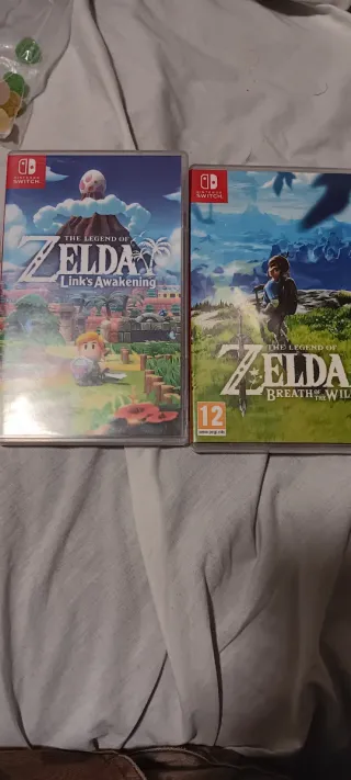Lote 2 Juegos Zelda Switch