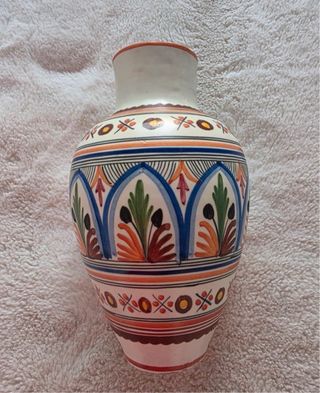 Jarrón Cerámica Toledo Multicolor