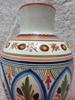 Jarrón Cerámica Toledo Multicolor