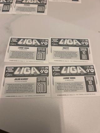 Lotto Panini LIGA 2025-26 SUPREME EXTRA GOLD
