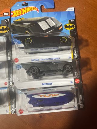 Lote Hot Wheels Batman Batmobile