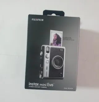 Fujifilm Instax Mini Evo Cámara Negra