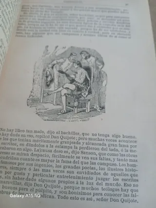 DON QUIJOTE DE LA MANCHA 1883 TOMOS I Y II.