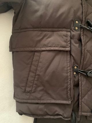 Chaqueta Puffer Dsquared2 DSQ Talla 50 Marrón