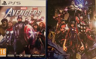Marvel's Avengers PS5 Juego Acción con Steelbook.