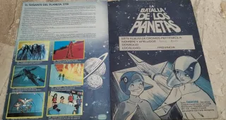Álbum cromos La Batalla de los Planetas