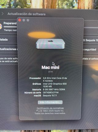 Mac mini 2018 Grigio Siderale