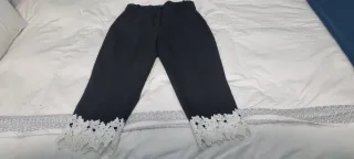 Abito Zara con giacca e pantaloni bianchi