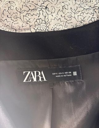 Chaleco Zara Negro Nuevo