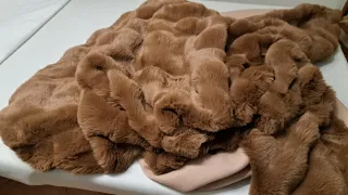 Manta sofá elegante y acogedora sin estrenar