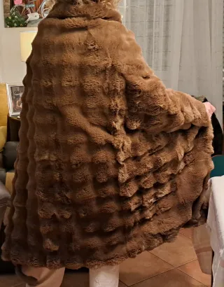 Manta sofá elegante y acogedora sin estrenar