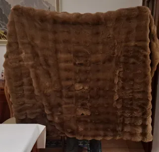 Manta sofá elegante y acogedora sin estrenar