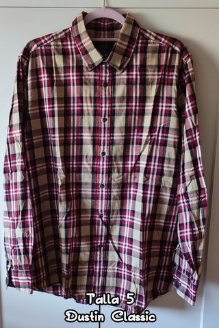 Camisa de cuadros Dustin Classic Talla 5