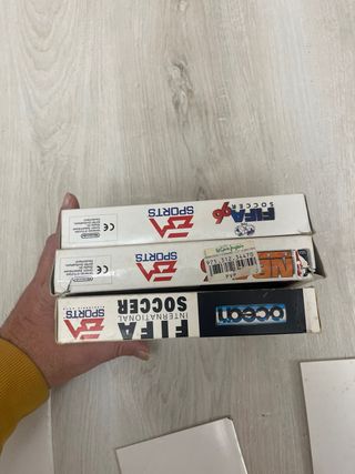 3 Giochi SNES: NBA 96 e FIFA 96 Soccer