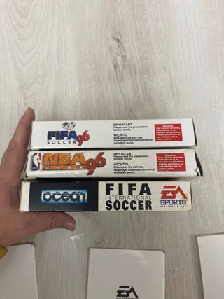 3 Giochi SNES: NBA 96 e FIFA 96 Soccer