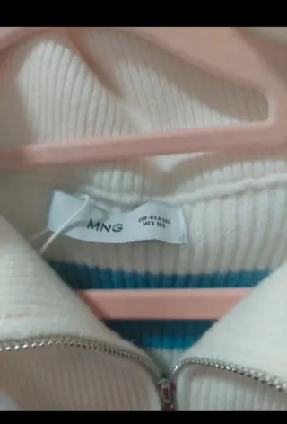 Jersey Mango Rayas Azul Talla 3XL