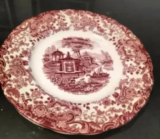 6 Platos Llanos Cartuja Nuevos