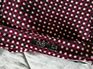 Pantaloni OVS fantasia geometrica donna tg 46