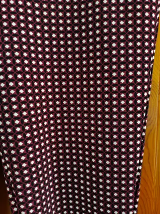 Pantaloni OVS fantasia geometrica donna tg 46