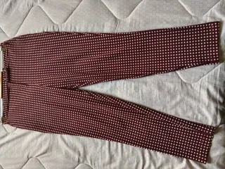 Pantaloni OVS fantasia geometrica donna tg 46