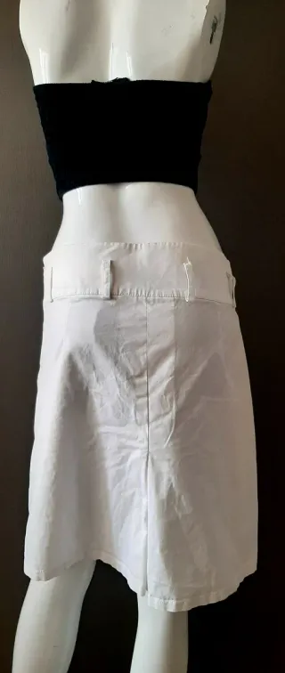 Gonna bianca taglia 44