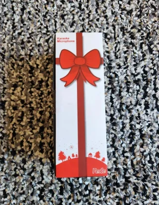 Micrófono Karaoke Azul y Blanco