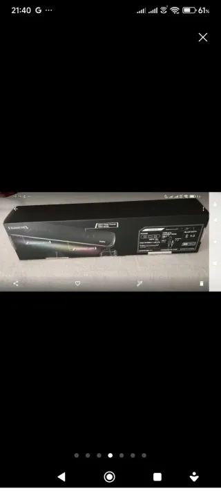 Barra de Sonido Gaming EVS Sonar 50cm