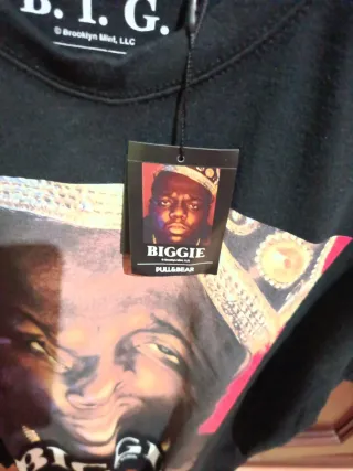 Camiseta The Notorious B.I.G. Negra