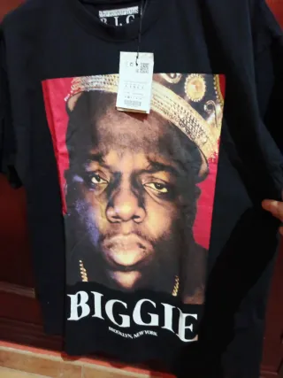 Camiseta The Notorious B.I.G. Negra