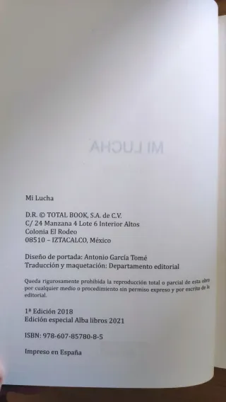 Adolf Hitler - Mi lucha (Mein Kampf)