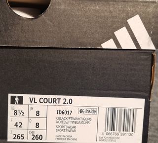 Adidas VL Court 2.0 originales