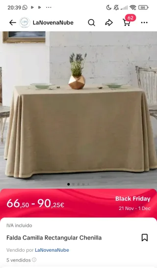 Camilla Esnagua Gris