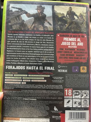 Red Dead Redemption GOTY XBOX 360