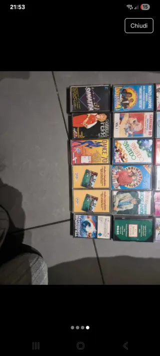 Set 42 cassette audio miste anni 80