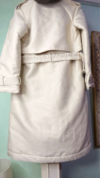 Chaqueta Desigual Beige y Verde Mujer