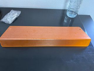 Expositor Metacrilato Naranja 50cm