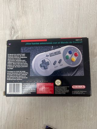 Controller SNES originale in scatola