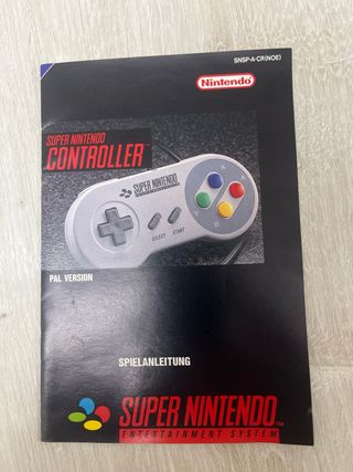 Controller SNES originale in scatola