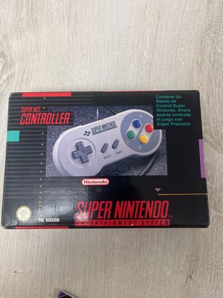 Controller SNES originale in scatola