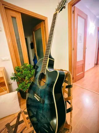Guitarra Acústica Fénix Azul