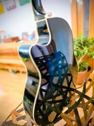 Guitarra Acústica Fénix Azul