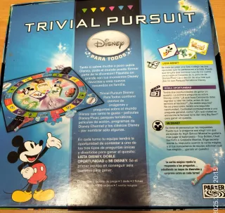 Trivial Pursuit Disney Para Todos Juego Mesa