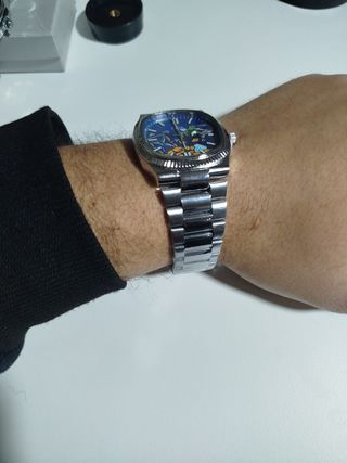 Reloj Rich Money 40 mm acero inoxidable